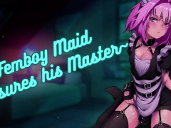 [ASMR] Femboy Maid Plays With Himself in Front of Master__ Moaning _ Intense _ NSFW _ Kissing _ Lewd