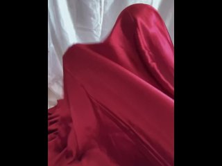dress, vertical video, amateur, bondage