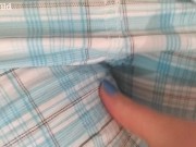 Preview 2 of I Soak My Blue Shorts Inside - C4S Teaser - Desperate Pee