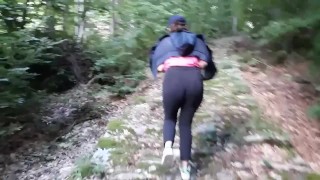Traveling and sex on a mountain