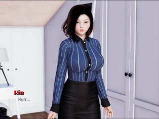 visual novel, game walkthrough, brunette, fetish