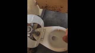 Sopra la toilette pisciare