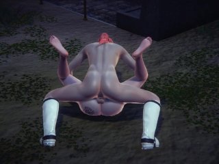 Harley Quinn Hentai - fucking_in a park