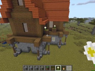 Minecraftで中世の家を建てる方法(簡単で素晴らしい)(チュートリアル)
