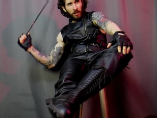 Verbal Leather Dom Boot JOI