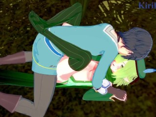 葵と優木は野外で深いセックスをしています。- Princessコネクト!Re:Dive Hentai