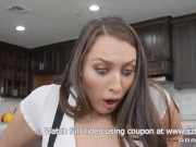 Preview 6 of Kinky Caterers Almost Get Caught! - Bella Rolland, Aften Opal / Brazzers/ Discount coupon cate