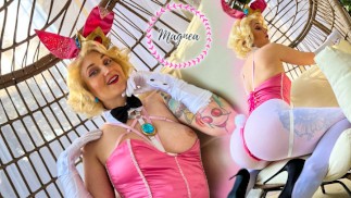 Princess Peach Auditions For Playboy