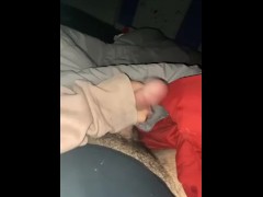 Barely Legal Teen Stroking Cock 