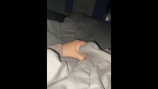 Barely Legal Teen Stroking Cock 