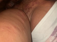 Missionary fucking my friend's redbone wife while he at work