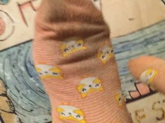 Do You Like My Dirty Socks? They're the Dirtiest Socks Feet Foot Fetish Cute Girl PinkMoonLust