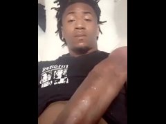 Teasing My BBC😈 - Screenshot 5 of 16 - Fat Black Dick