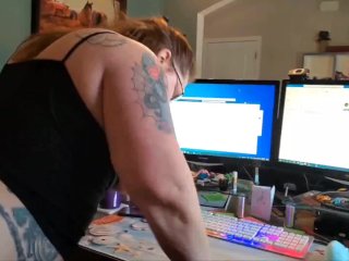 Work at Home Wife Takes a COCK_Break.