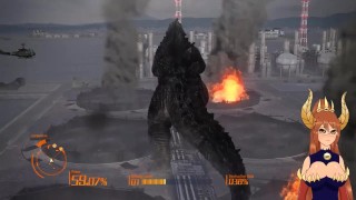 Laten we Godzilla spelen (2014) Deel 13 legendarische Godzilla komt door