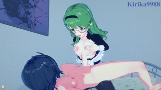 Карин и Юки занимаются глубоким сексом в спальне. - Принцесса Коннект! Re:Dive Хентай