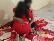 Preview 1 of Indian newly married wife first night sex and Ass fucking with her boyfriend in clear hindi audio