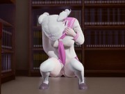 Preview 3 of Schoolgirl caught masturbating in the library
