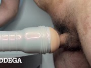 Preview 6 of My dick kept pulsing and throbbing while I was cumming inside my fleshlight