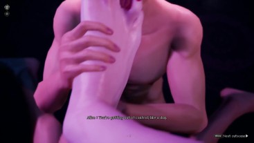 Under The Witch - Сцена ласки женских ног