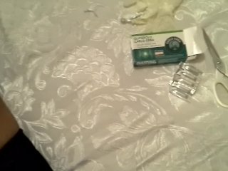 Esperimenti anali con supposte di glicerina