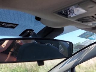 Morocha argentina se masturba mientras manejo el UBER