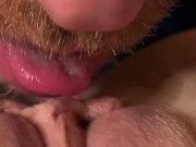 Preview 3 of Extreme Close Up Lick my Clit until I Squirt!!