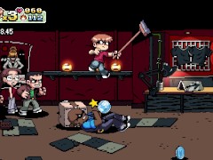 Scott Pilgrim vs The World The game Part 2 Evil-ex 2 and 3
