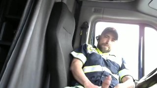 Cums The Horny Trucker