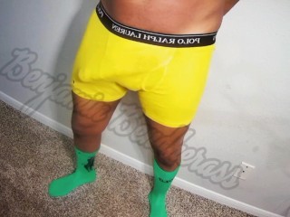 BBC IN YELLOW BOXERS - IG BENBENDHER