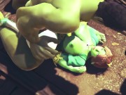 Preview 4 of Princess Fiona get Rammed by Hulk