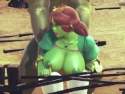 Preview 5 of Princess Fiona get Rammed by Hulk