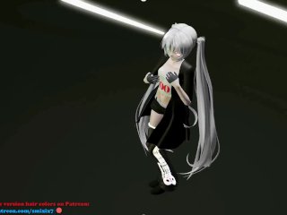 HENTAI MIKU MIKU DANCE YYB NEBULA_MIKU CYNICAL NIGHT PLAN GREEN HAIR SMIXIXCOLOR EDIT