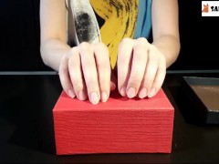 ASMR Царапает и постукивает по подарочным коробкам (БЕЗ РАЗГОВОРОВ) Часть 3 - Screenshot 8 of 16 - асмр
