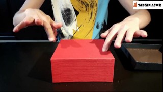 ASMR Kratzt und klopft auf Geschenkboxen (KEIN KLOPFEN) Teil 4