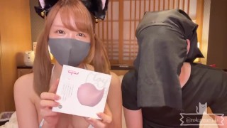 Toys are too big to pull out♡Japanese Amateur Hentai Sex