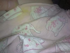 Turmeric Stains On Cute Shorts Looks Like I Peed Pissed Mess Myself! Hairy Pussy Flash Pale Skin Hot