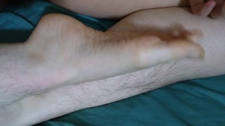 Peludo todos los dedos largos naturales pies pies Fetish PinkMoonLust Sin afeitarse