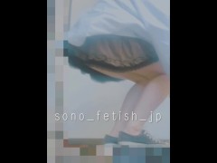 【露出プレイ】ノーパンノーブラで洗濯物を干すJD - Screenshot 1 of 16 - Softcore