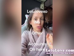 Interrupted right before sex, freshly fucked pussy, catfish scams frustration & more - Lelu Love