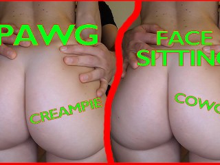 Best Ass You´ve ever seen | TEASING | FACE SITTING | DOGGY | COWGIRL | CREAMPIE