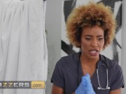 Preview 1 of Brazzers - Nurse Intern Demi Sutra Won't Let Michael Reduce His Dick Size Without A Goodbye Blowjob