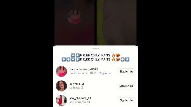 Dominicanas en (Live instagram )