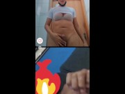 Preview 5 of Another fan making fun of me on a video call 💦🤤🔥