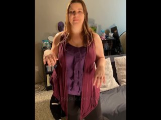 Two EdgingOrgasms - WeVibe_Vibrator - Plus Size Modeling Fetish