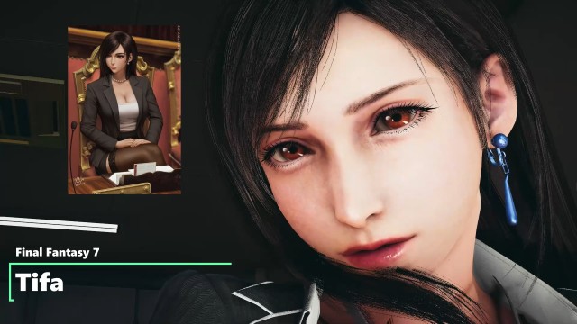 Final Fantasy 7 - Тифа × учитель × классе - облегченная версия