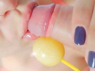 relaxing blowjob, sloppy, aby loved, teen blowjob