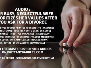 Audio:Your Busy, Neglectful Wife Reprioritizes Her Values After You Ask forA Divorce