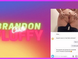 22-jarige Zwaarlijvige Neemt Deel Aan Een Chatsex Met Een Van Zijn Fans Op Instagram!