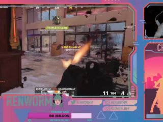 stream, female orgasm, call of duty, games